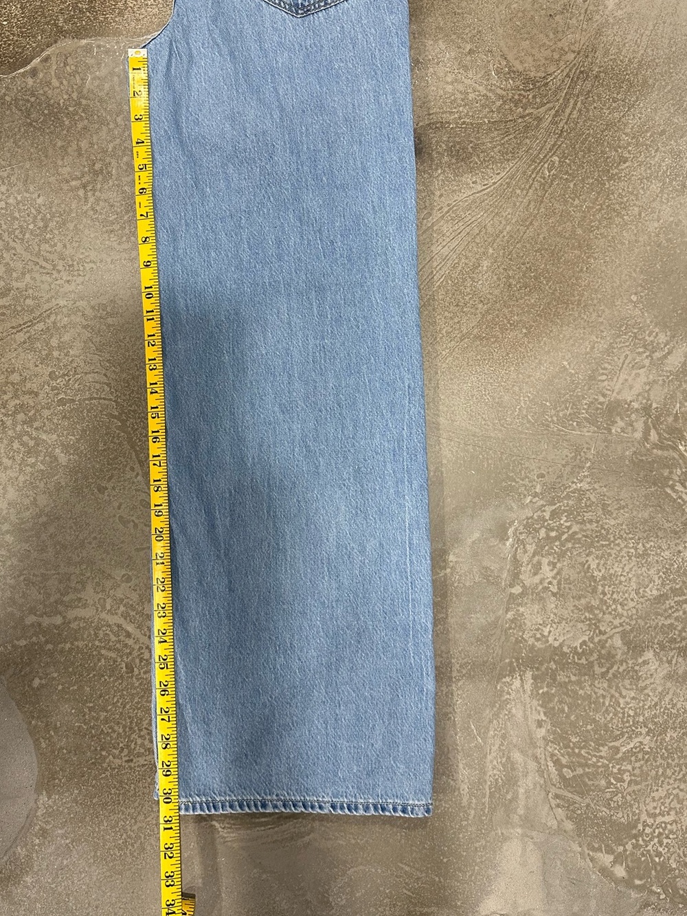 Levi’s Cinch Baggy Light Blue Wide Leg Jeans - Picture 9 of 9
